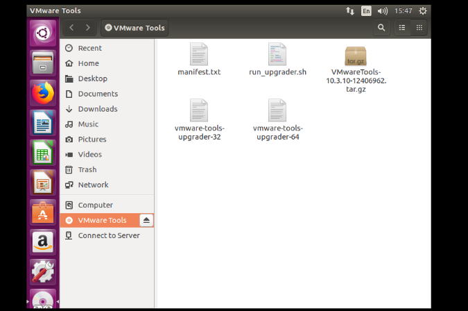 ubuntu系统安装vmwaretools教程