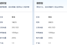 1h2g轻量服务器能干什么？可以满足哪些用途-网硕互联帮助中心