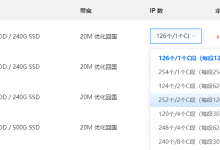 多IP站群服务器1个C段能有多少个IP-网硕互联帮助中心