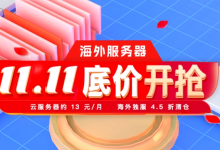 个人如何在双11挑选服务器-网硕互联帮助中心