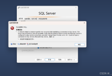 MicrosoftSQLServer连接服务器失败（Win11）-网硕互联帮助中心