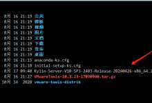 在银河麒麟高级服务器操作系统V10中使用ISO镜像作为本地源-网硕互联帮助中心