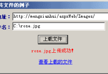 利用WebClient类向服务器上载文件-网硕互联帮助中心