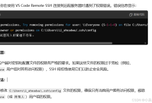vscode remote ssh突然连接不上服务器-网硕互联帮助中心