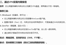 内网Windows挂载目录到公网服务器-网硕互联帮助中心