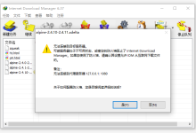 解决IDM无法连接到目标服务器或连接错误-网硕互联帮助中心