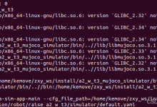 服务器报错:xxx/libc.so.6: version `GLIBC_2.32‘ not found-网硕互联帮助中心