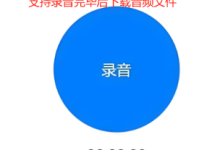 微信小程序 - 实现录音与播放功能+录音文件上传到后端服务器+权限判断/引导授权,微信小程序实现录音及本地录音播放功能(用户点击长按打开麦克风说话录音结束后可在线播放试听音频+下载音频文件)完整示例!-网硕互联帮助中心