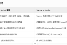 Tomcat与纯 Java Socket 实现远程通信的区别-网硕互联帮助中心