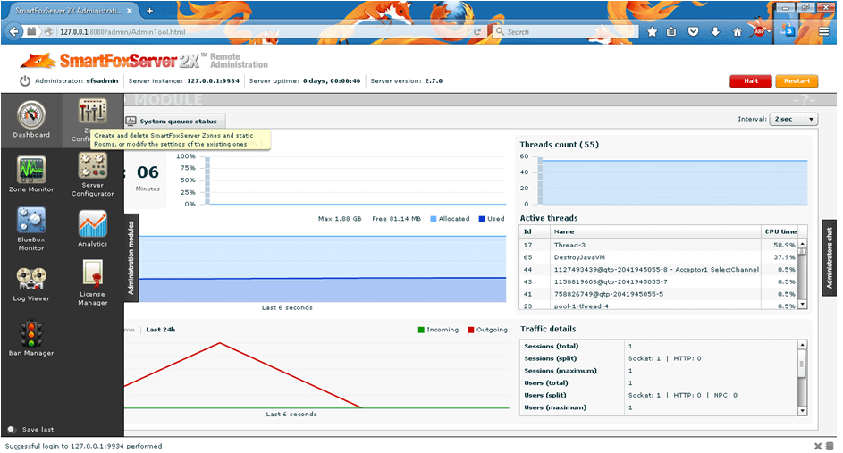 SmartFoxServer2x实例