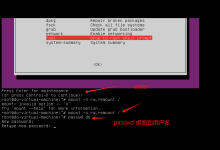 服务器Ubuntu系统忘记登入密码-网硕互联帮助中心