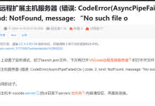无法连接到远程扩展主机服务器-网硕互联帮助中心
