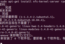 Ubuntu搭建NFS服务器的方法-网硕互联帮助中心