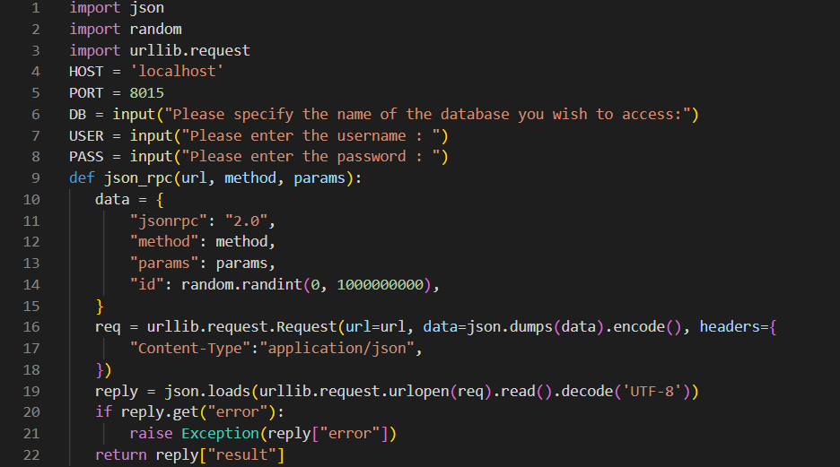 jsonrpc：JSONRPC服务器和客户端