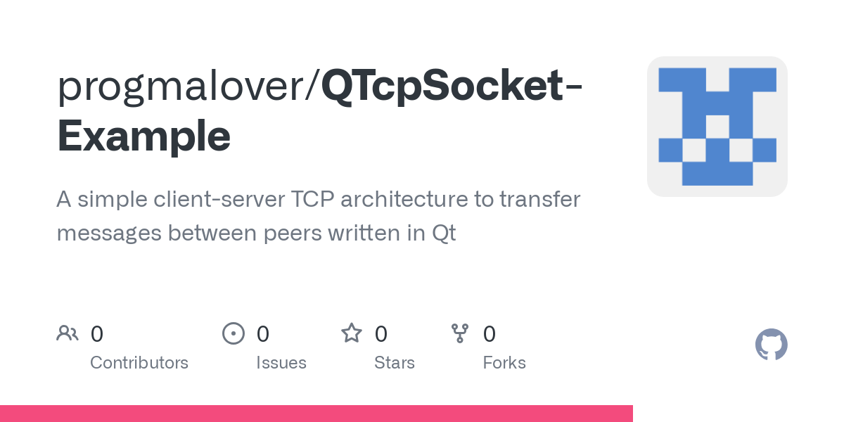 QT TCP Server