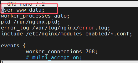 nginx执行用户