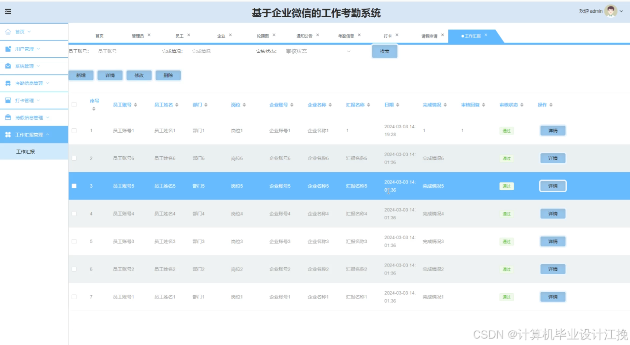 工作汇报