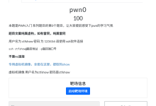 CTFshow-pwn入门-前置基础(pwn0~34)WP-网硕互联帮助中心