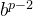 b^{p-2}
