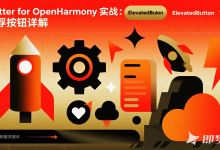Flutter for OpenHarmony 实战：ElevatedButton 悬浮按钮详解-网硕互联帮助中心