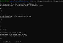 windows下，通过ROS2与Isaac Sim互动5：实现键盘控制小车-网硕互联帮助中心