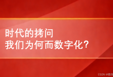 时代的拷问——我们为何而数字化？-网硕互联帮助中心