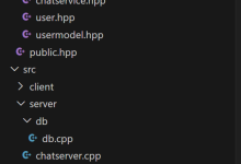 C++集群聊天服务器（5）——Model数据层代码框架设计-网硕互联帮助中心