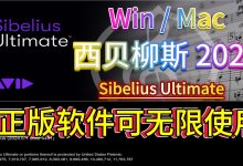 Mac/Win 苹果系统 西贝柳斯 Sibelius Ultimate 2025专业乐谱软件打谱软件多语言版-网硕互联帮助中心