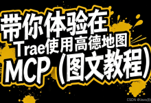 带你体验在Trae使用高德地图 MCP(图文教程)-网硕互联帮助中心