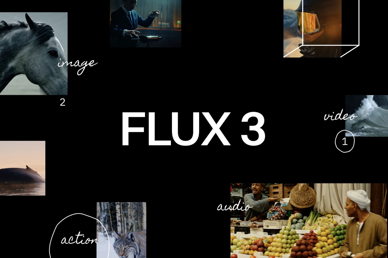 FLUX 3 统一多模态能力总览