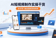 AI短视频制作实操干货:新手零门槛批量做营销视频-网硕互联帮助中心