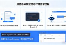 内网穿透的应用-服务器日志出现异常怎么办?Python监控、钉钉告警与远程处理教程-网硕互联帮助中心
