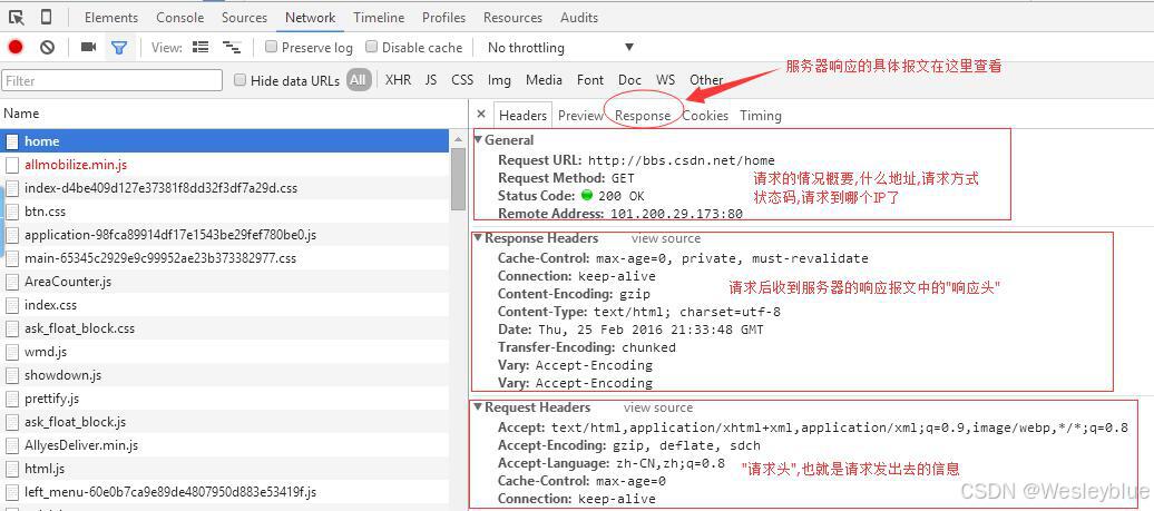 Python网络抓包_Chrome开发者工具网络面板_webb开发调试工具