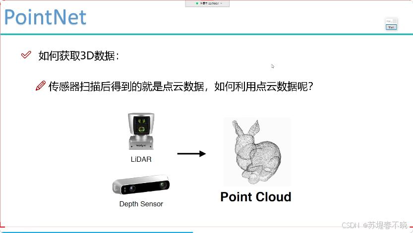 传感器采集点云