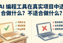 AI 编程工具在真实项目中适合做什么?不适合做什么?-网硕互联帮助中心