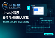 Java 开发小程序平台:微信支付与分账接入踩坑,突破 30% 分账上限实践-网硕互联帮助中心