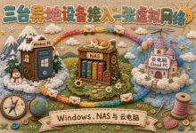 三台异地设备接入一张虚拟网络:Windows、NAS 与云电脑-网硕互联帮助中心