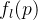 f_l(p)