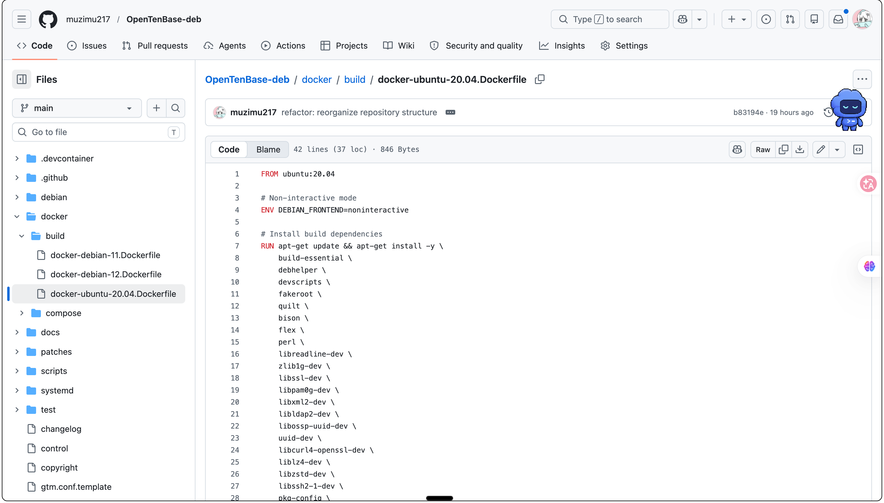 **[占位符：Dockerfile 完整文件截图]**
