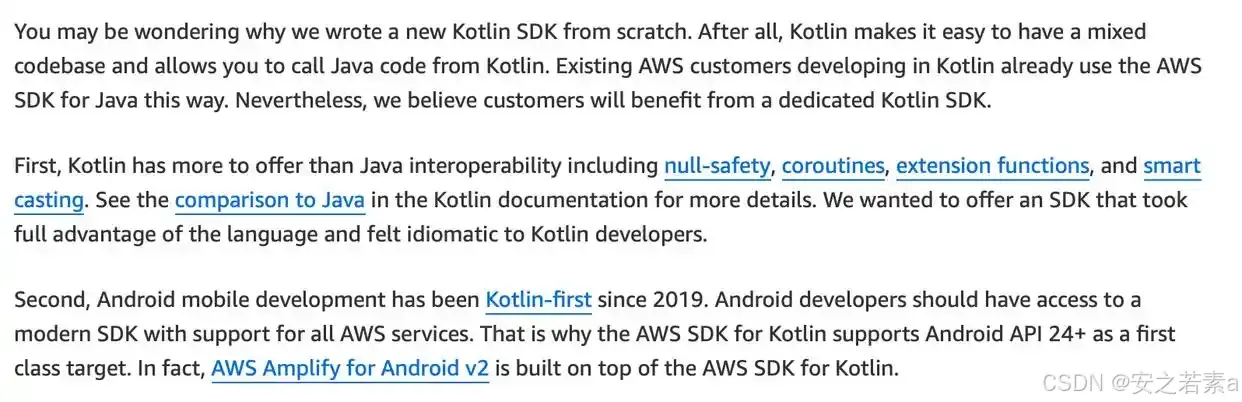 aws kotlin sdk stable release_java sdk_aws rust kotlin sdk
