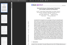 Terminal-Universe: Turning Agent Trajectories into Scalable Terminal Environments——将智能体轨迹转化为可扩展的终端环境-网硕互联帮助中心