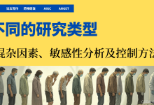 2篇3章5节:队列研究中混杂因素的确定、敏感性分析及时依性混杂控制方法研究-网硕互联帮助中心