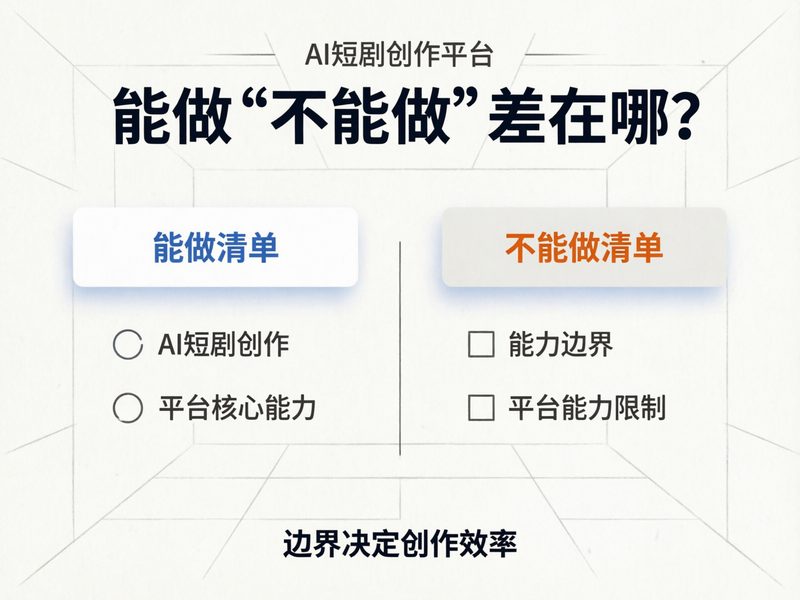 分清「能做清单」和「不能做清单」的边界后,「不能做」里具体有哪些限制才是踩坑的重灾区。