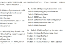 计算机三级：交换机VTP配置-网硕互联帮助中心