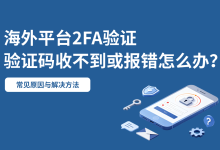 海外平台2FA验证码收不到怎么办?常见原因与解决方法-网硕互联帮助中心