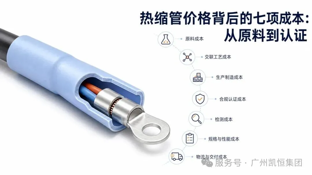 热缩管价格背后的七项成本:从原料到认证