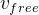 $v_{free}$