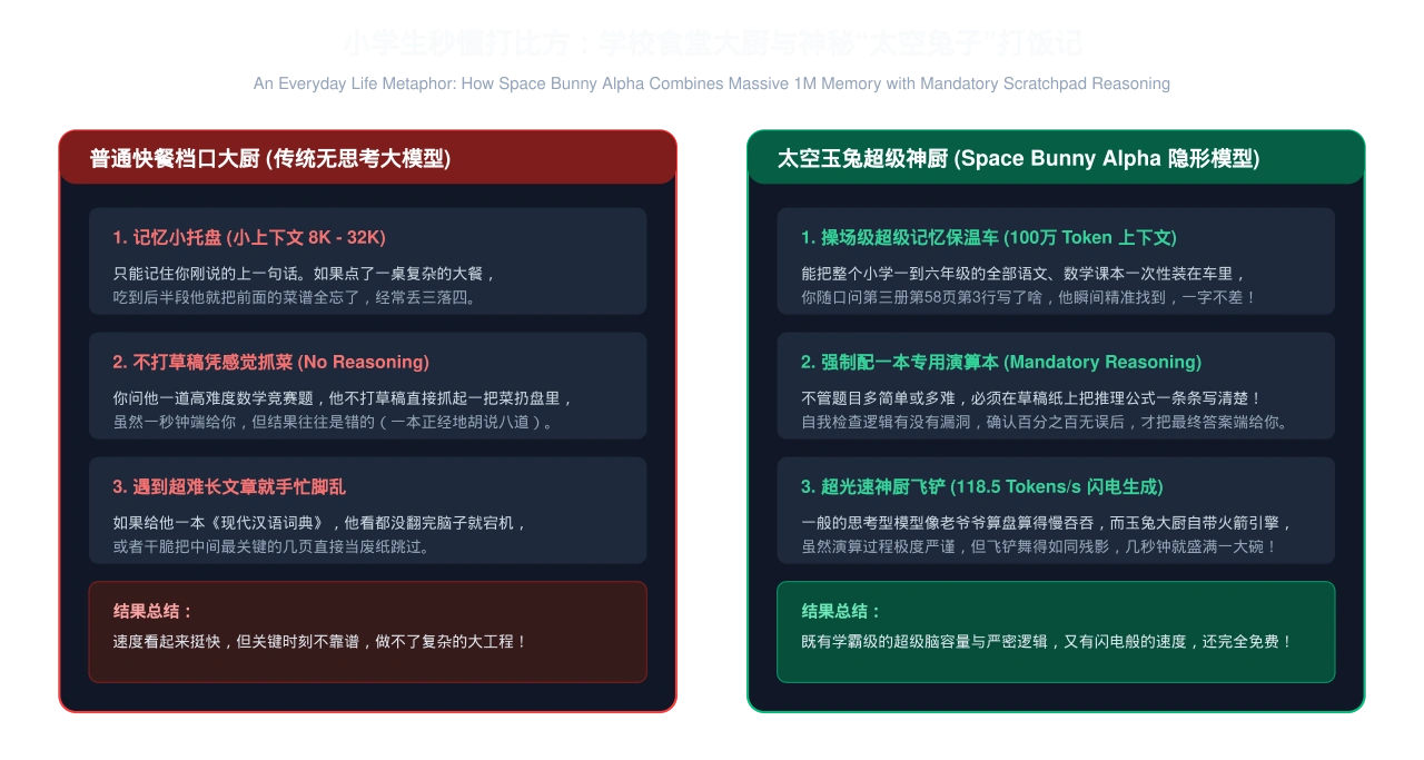 可视化生活比方：学校食堂大厨与神秘“太空兔子”打饭记