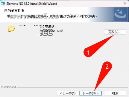 启动安装程序并选择语言