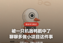 被一只机器鸭戳中了聊聊多做小项目这件事-网硕互联帮助中心